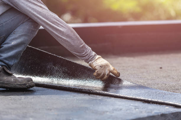 Professional Emergency Waterproofing technician working in Romeo, MI